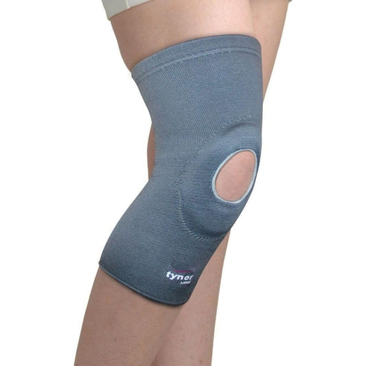 Rodillera Tynor Elástica Anillo Rotuliano Abierta Soporte