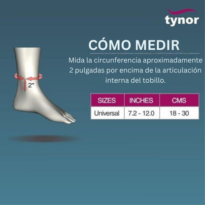 Estabilizador P/tobillo Tynor Ferula Soporte Estribo