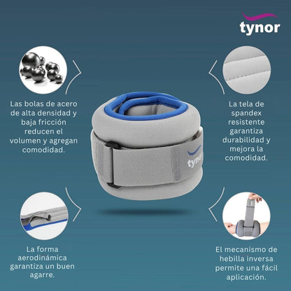 Polaina Pie Tynor P/Muñeca Cómodo Ajustable Fisioterapia