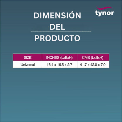 Cojin P/Coxis Tynor Comodo Ortopedico Silla Auto Ergonomico