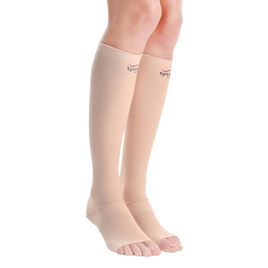 I80 Media Pie Abierto Tynor Compresion Beige Apoyo