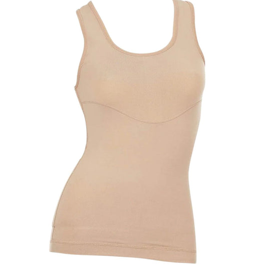 Camiseta Compresion Tynor Medio Cuerpo Beige