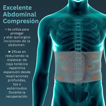 Faja Abdominal Tynor Soporte Neopreno Cierre Velcro