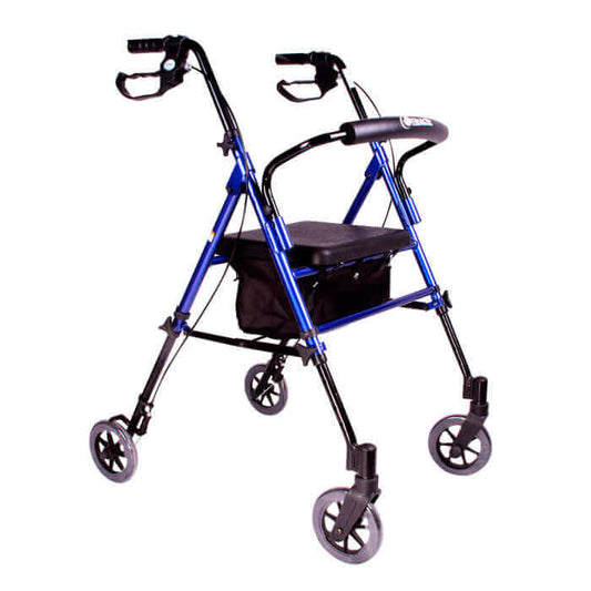 Andadera Rollator plegable con guarda ropa - Producto ortopédico