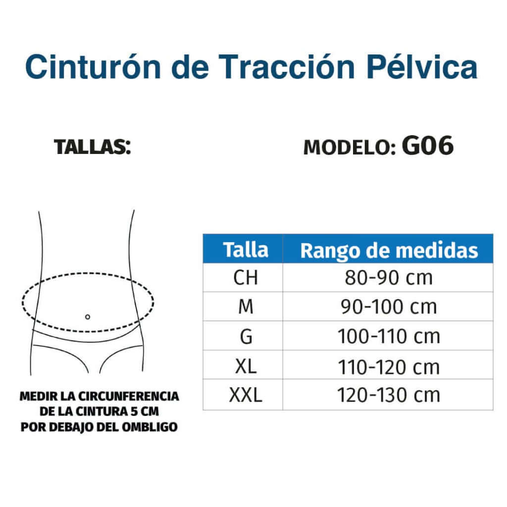 Cinturón de Tracción Pélvica - Producto ortopédico