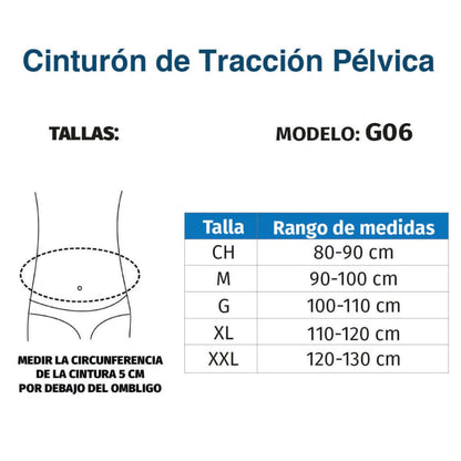 Cinturón de Tracción Pélvica - Producto ortopédico